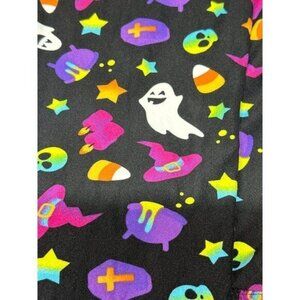 Pumpkins & Potions Halloween Black
Leggings Spooky Skulls Candy Corn Size XL